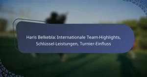 Haris Belkebla: Internationale Team-Highlights, Schlüssel-Leistungen, Turnier-Einfluss